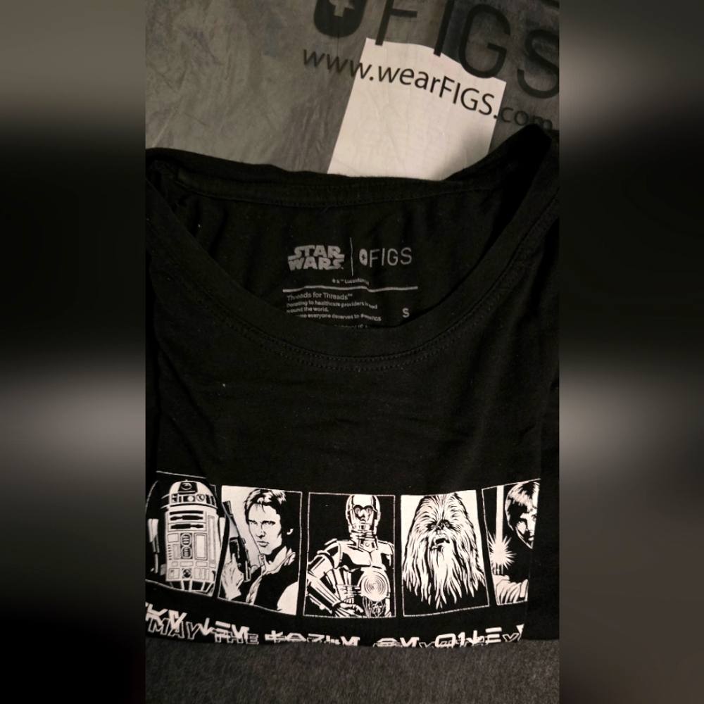 STAR WARS x FiGS May the Force Supersoft Underscrub